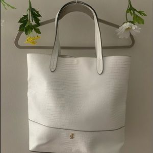 Juicy Couture White Leather Handbag